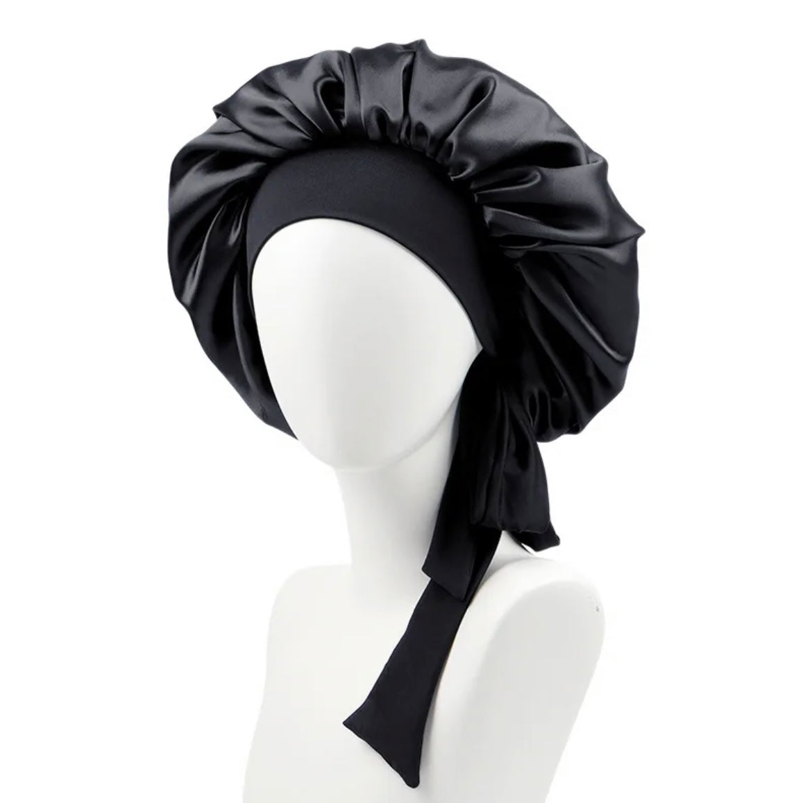 Satin hair bonnet