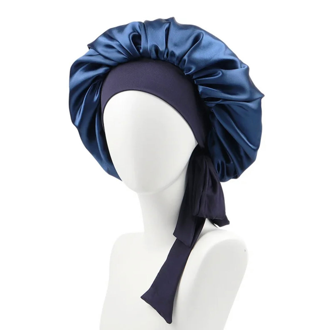 Satin hair bonnet