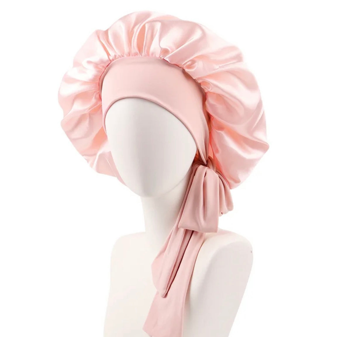 Satin hair bonnet